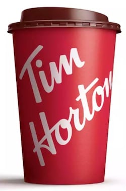 Tim Hortons Double Double Instant Coffee Mix, 8 x 28g/1 oz. {Imported from  Canada}