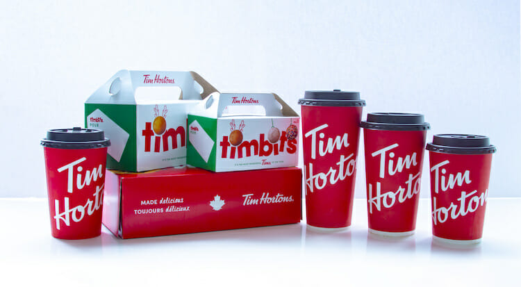 Tim Hortons Introduces New Coffee Cup Sizes